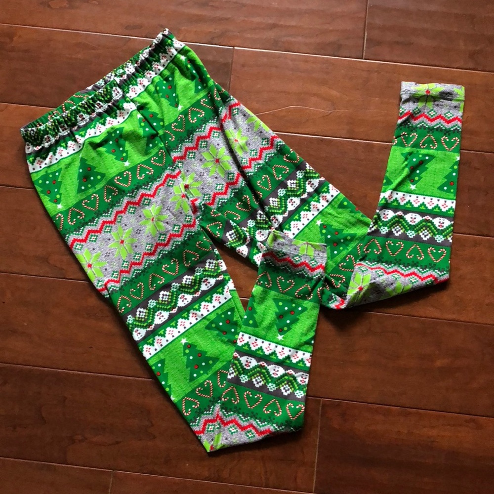Christmas holiday leggings